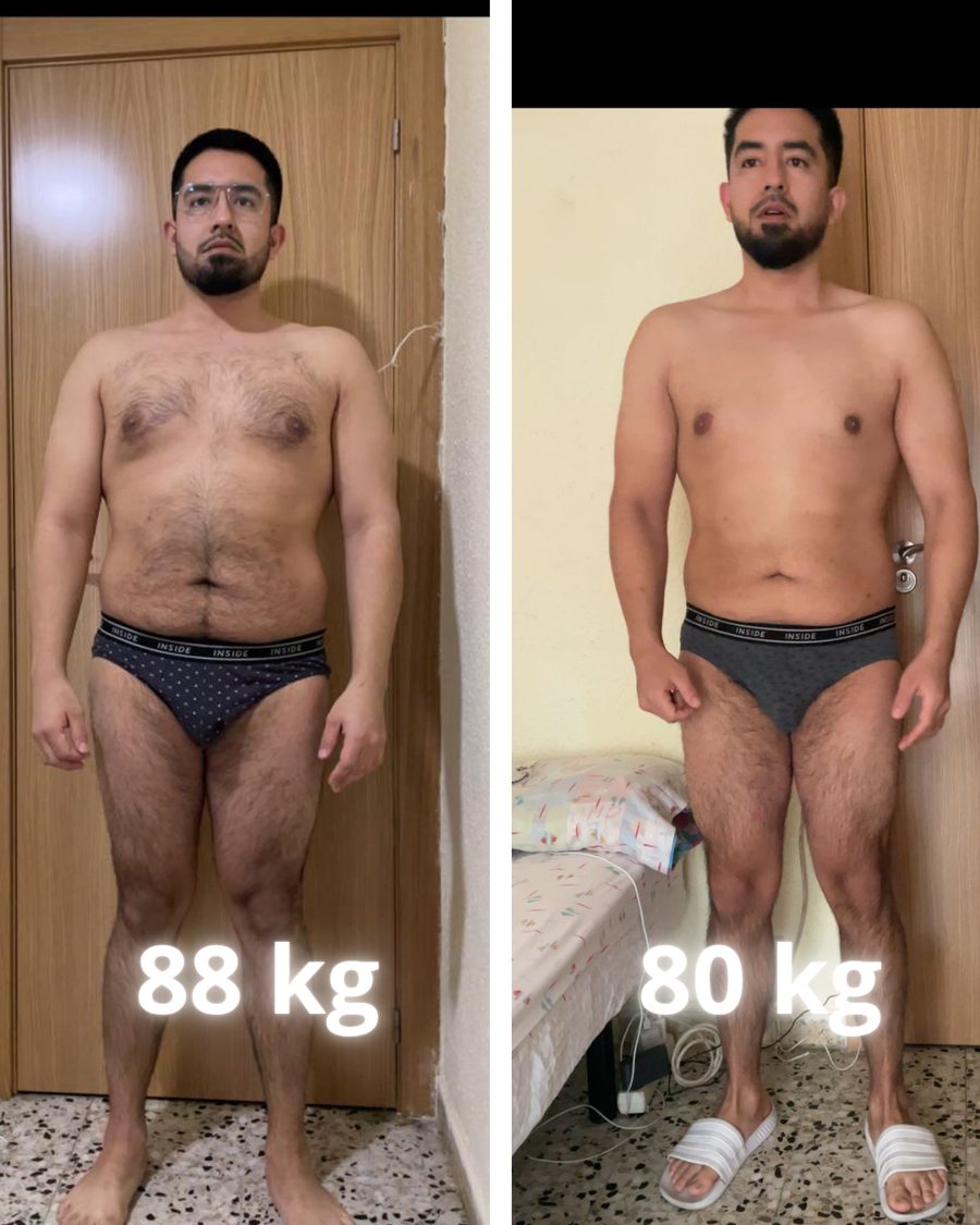 Transformación real de un cliente de Padre Alpha, antes y después